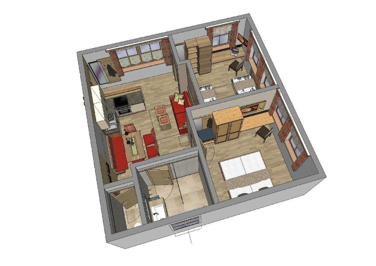 Apartmán Sportlerhof - Alimann Uab Grünau im Almtal Exteriér fotografie