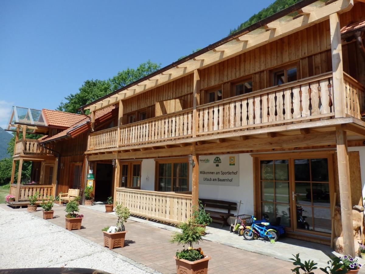 Apartmán Sportlerhof - Alimann Uab Grünau im Almtal Exteriér fotografie